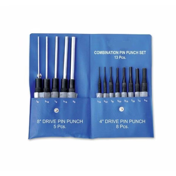 13 Piece Combo Drive Pin Punch Set, Hhip, Mfr#: 8606-4113